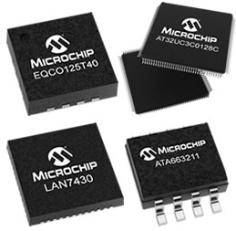 Microchip社のインタフェース とコネクティビティ