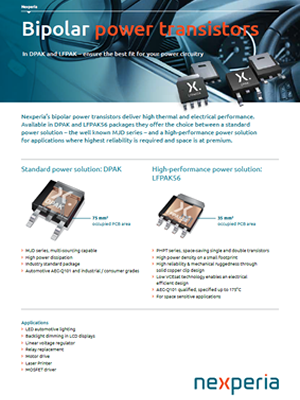 LFPAK Bipolar Transistorsの資料表紙画像