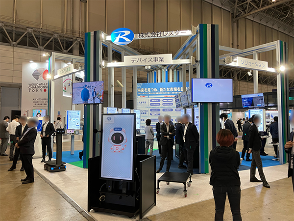 CEATEC 2024での株式会社レスターの展示ブース