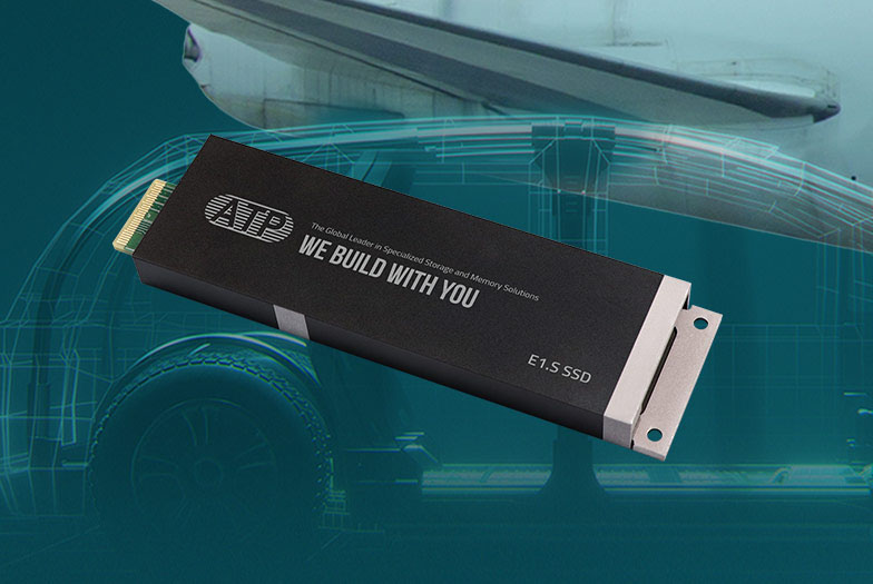 I-Temp動作対応の8TB E1.S SSDを紹介するプレスリリースのアイキャッチ画像