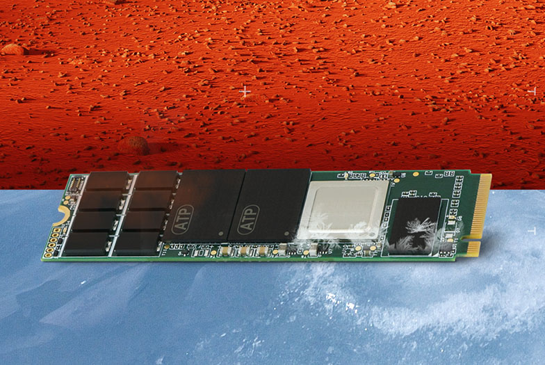 動作温度125℃対応の耐久性に優れた産業用SSDを紹介するプレスリリースのアイキャッチ画像