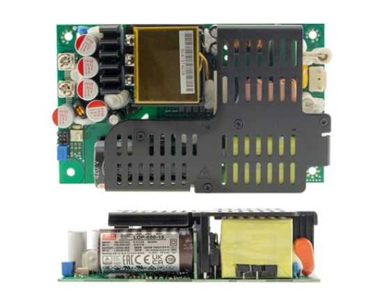 LOP-600シリーズのPCB基板の上面および側面写真