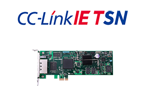 CC-Link IE TSN のロゴと対応製品の画像
