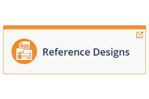 Microchip社のReference Designsのページへ遷移するボタン画像