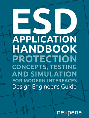 ESD保護アプリケーソンHand Bookの表紙画像