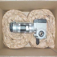 産業機械のPadPakによる梱包例